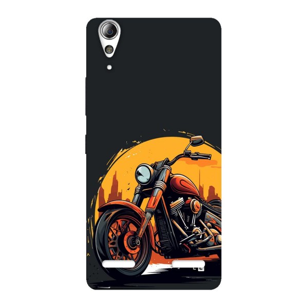 Extreme Cruiser Bike Back Case for Lenovo A6000