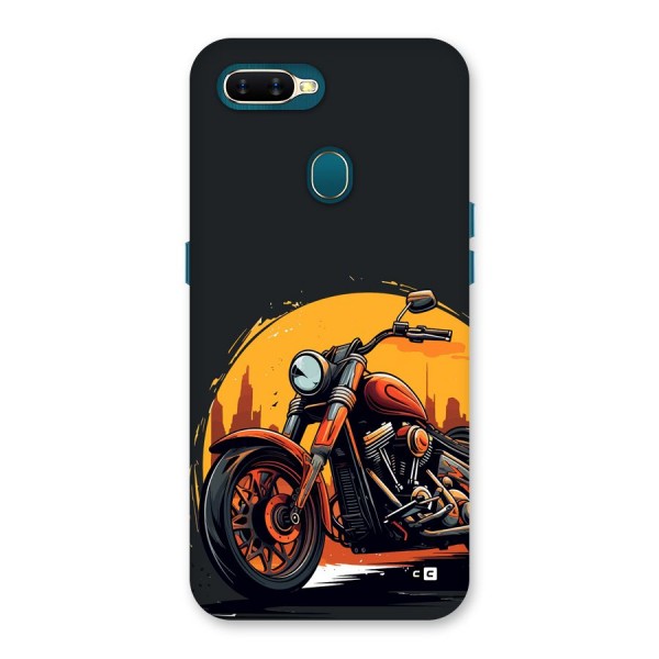Extreme Cruiser Bike Back Case for Oppo A7