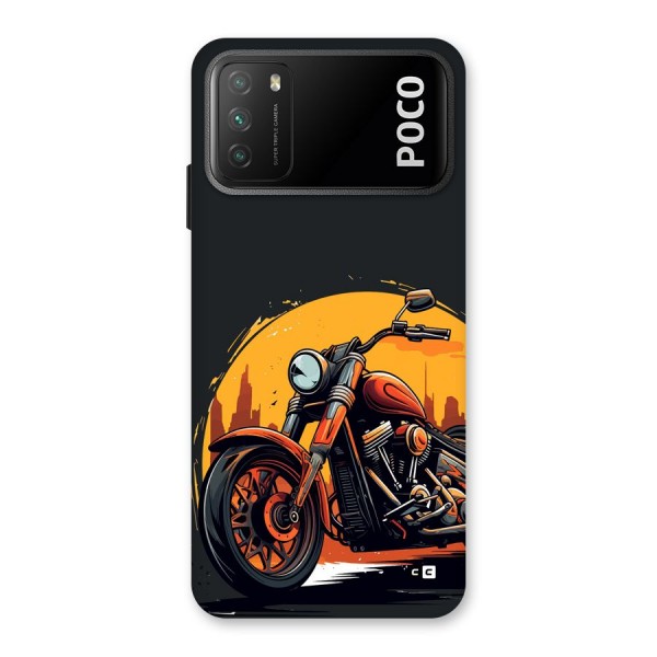 Extreme Cruiser Bike Back Case for Poco M3