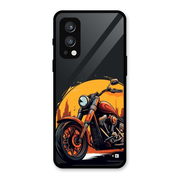 Extreme Cruiser Bike Glass Back Case for OnePlus Nord 2 5G