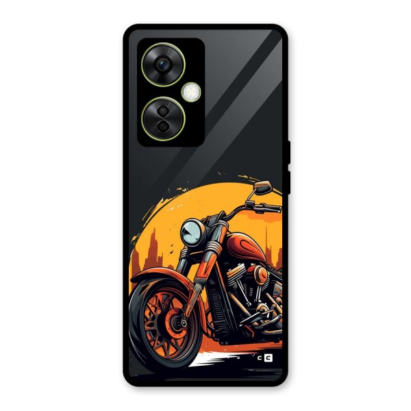 Extreme Cruiser Bike Glass Back Case for OnePlus Nord CE 3 Lite