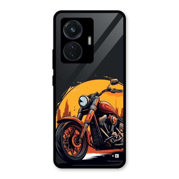 Extreme Cruiser Bike Glass Back Case for iQOO Z6 44W