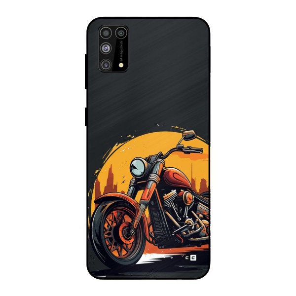 Extreme Cruiser Bike Metal Back Case for Galaxy F41