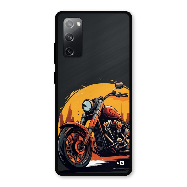 Extreme Cruiser Bike Metal Back Case for Galaxy S20 FE 5G