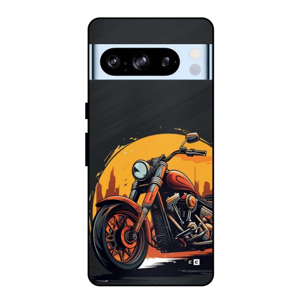 Extreme Cruiser Bike Metal Back Case for Google Pixel 8 Pro