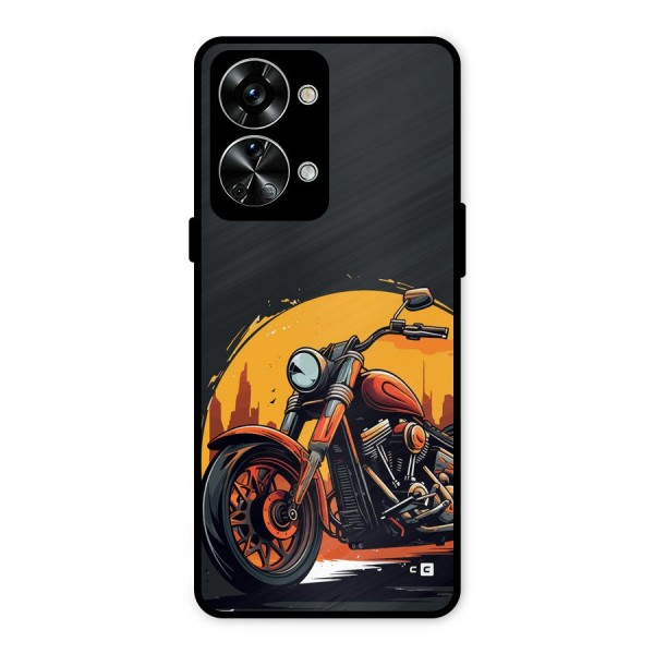 Extreme Cruiser Bike Metal Back Case for OnePlus Nord 2T