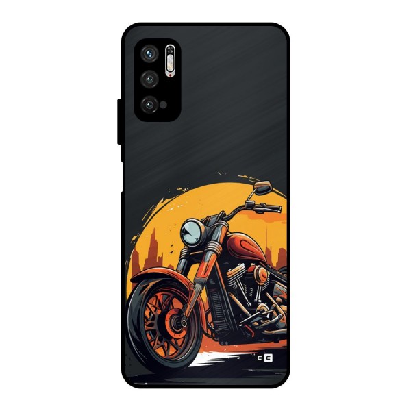 Extreme Cruiser Bike Metal Back Case for Poco M3 Pro 5G