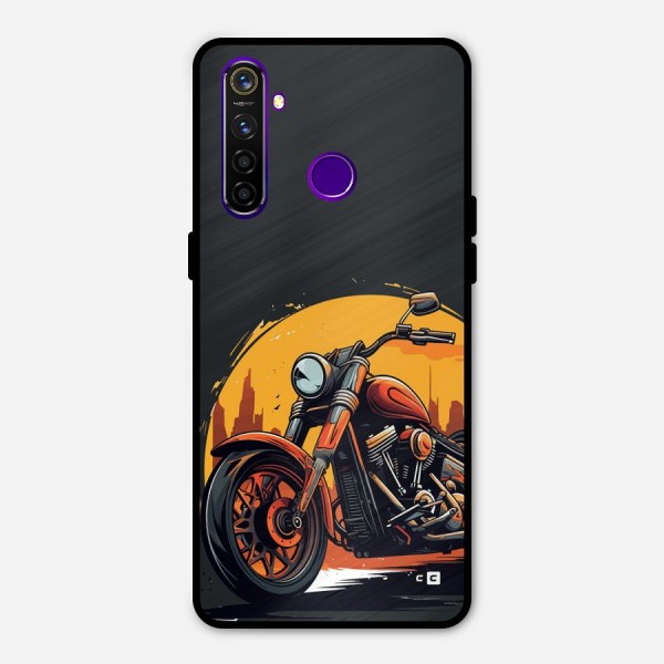 Extreme Cruiser Bike Metal Back Case for Realme 5 Pro