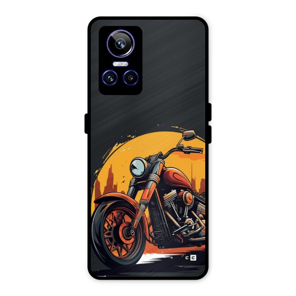 Extreme Cruiser Bike Metal Back Case for Realme GT Neo 3