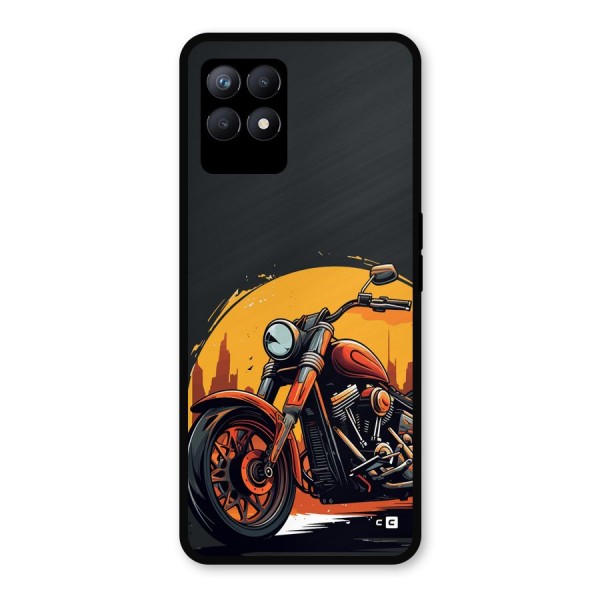 Extreme Cruiser Bike Metal Back Case for Realme Narzo 50