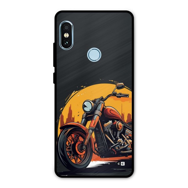 Extreme Cruiser Bike Metal Back Case for Redmi Note 5 Pro