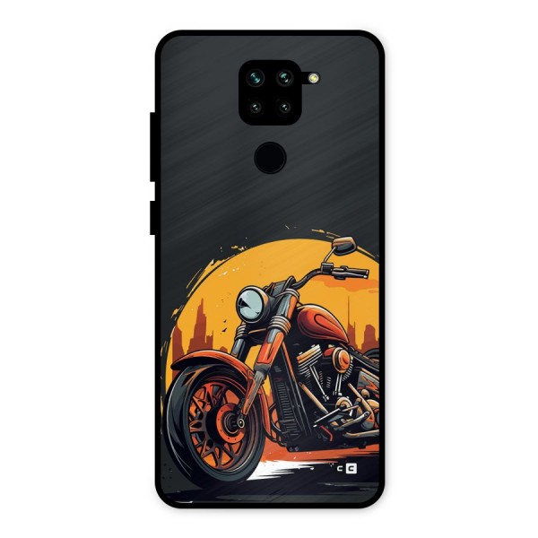 Extreme Cruiser Bike Metal Back Case for Redmi Note 9