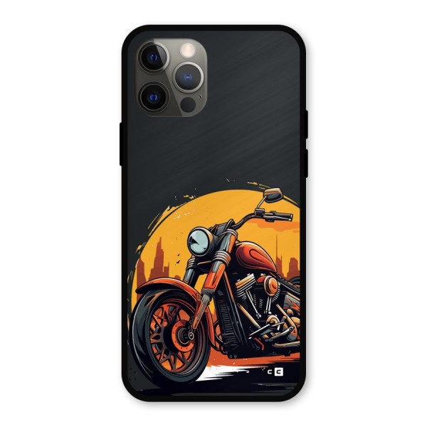 Extreme Cruiser Bike Metal Back Case for iPhone 12 Pro
