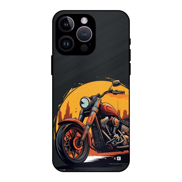 Extreme Cruiser Bike Metal Back Case for iPhone 14 Pro Max