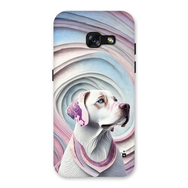 Eye Dog illustration Back Case for Galaxy A3 (2017)