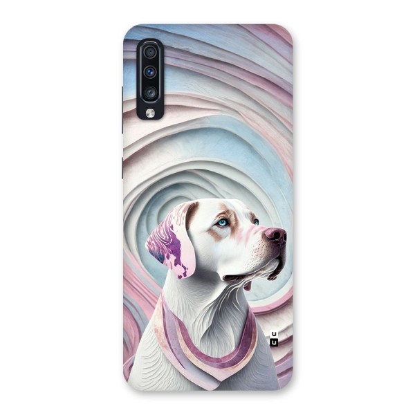 Eye Dog illustration Back Case for Galaxy A70