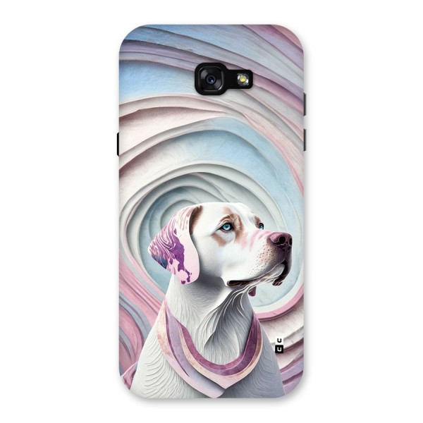 Eye Dog illustration Back Case for Galaxy A7 (2017)