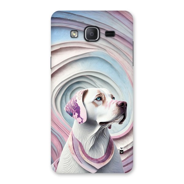 Eye Dog illustration Back Case for Galaxy On7 2015