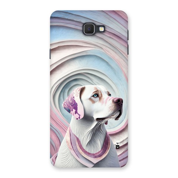 Eye Dog illustration Back Case for Galaxy On7 2016