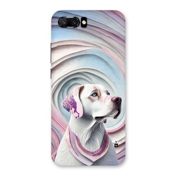 Eye Dog illustration Back Case for Honor 10
