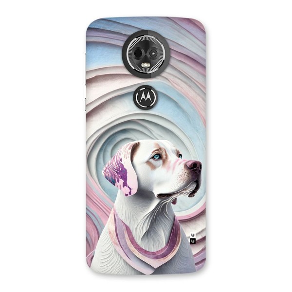 Eye Dog illustration Back Case for Moto E5 Plus