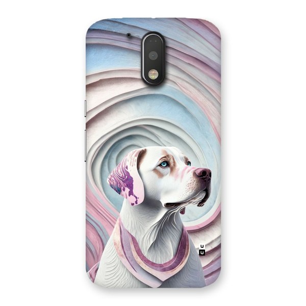 Eye Dog illustration Back Case for Moto G4 Plus