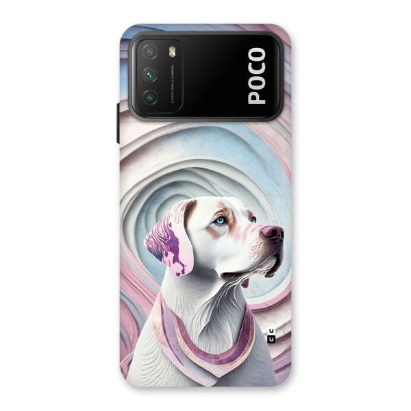 Eye Dog illustration Back Case for Poco M3