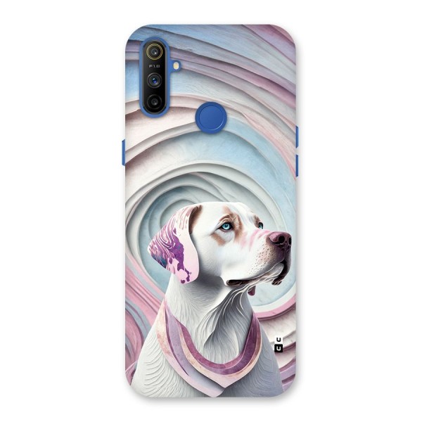Eye Dog illustration Back Case for Realme Narzo 10A