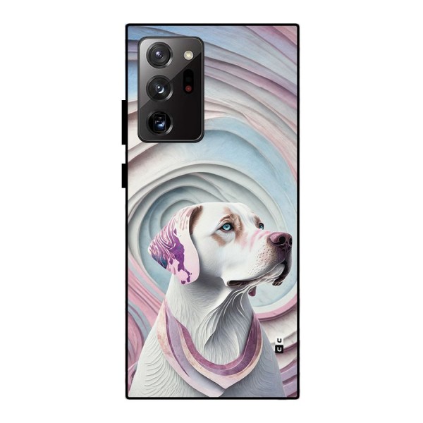 Eye Dog illustration Metal Back Case for Galaxy Note 20 Ultra