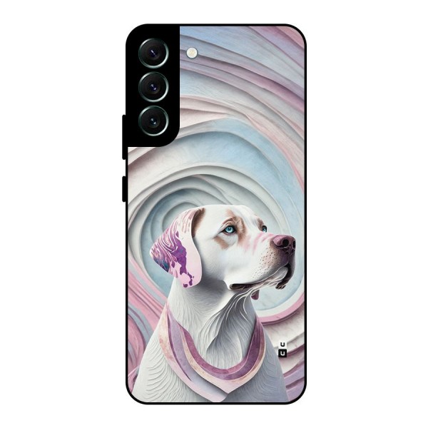 Eye Dog illustration Metal Back Case for Galaxy S22 Plus 5G