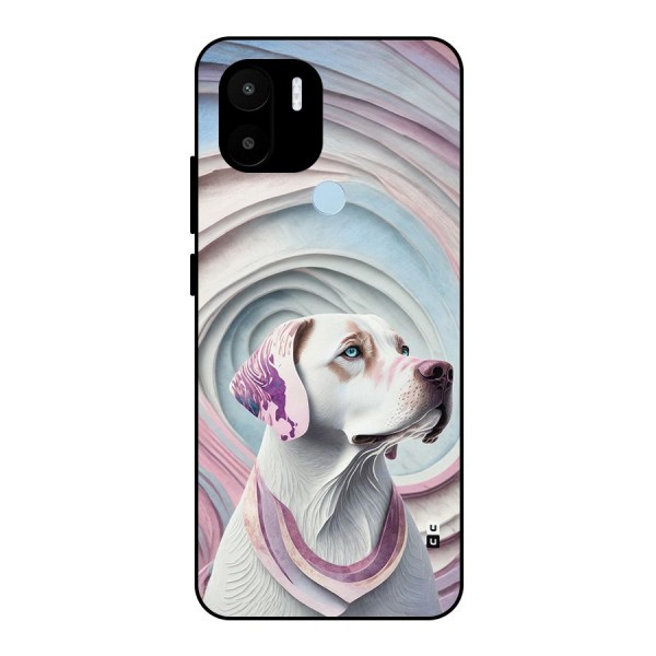 Eye Dog illustration Metal Back Case for Redmi A1 Plus