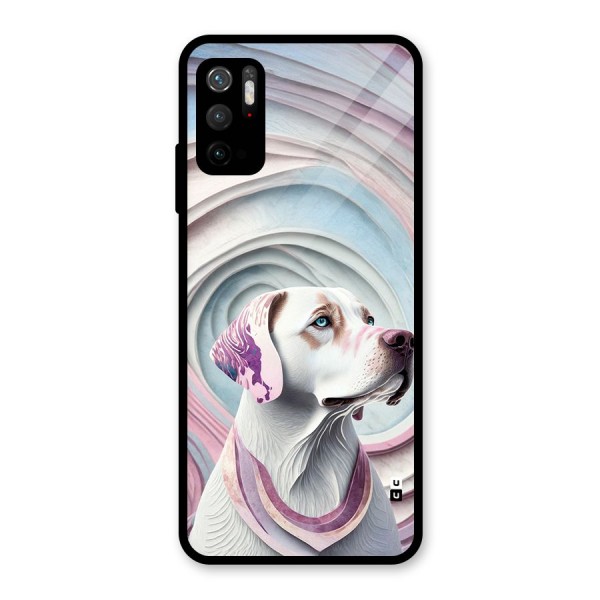 Eye Dog illustration Metal Back Case for Redmi Note 10T 5G