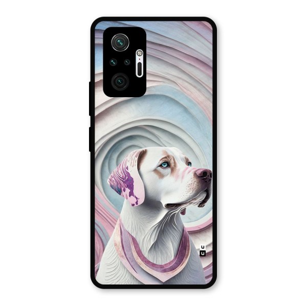 Eye Dog illustration Metal Back Case for Redmi Note 10 Pro Max