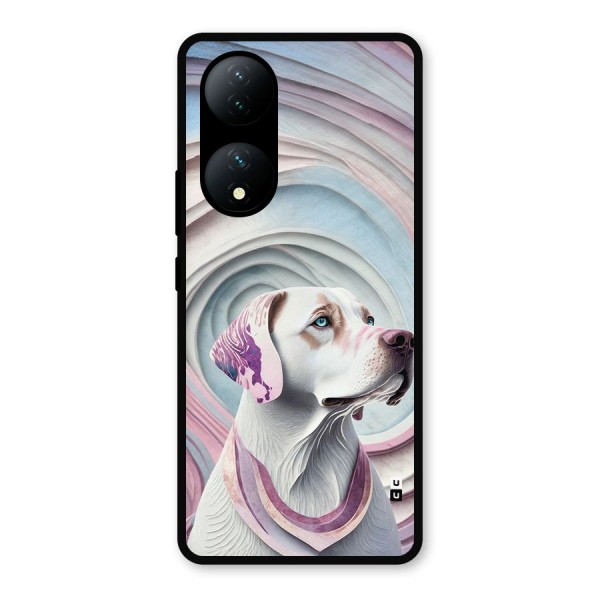 Eye Dog illustration Metal Back Case for Vivo Y100
