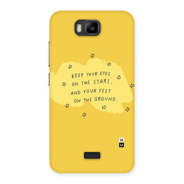 Eyes On Stars Back Case for Honor Bee