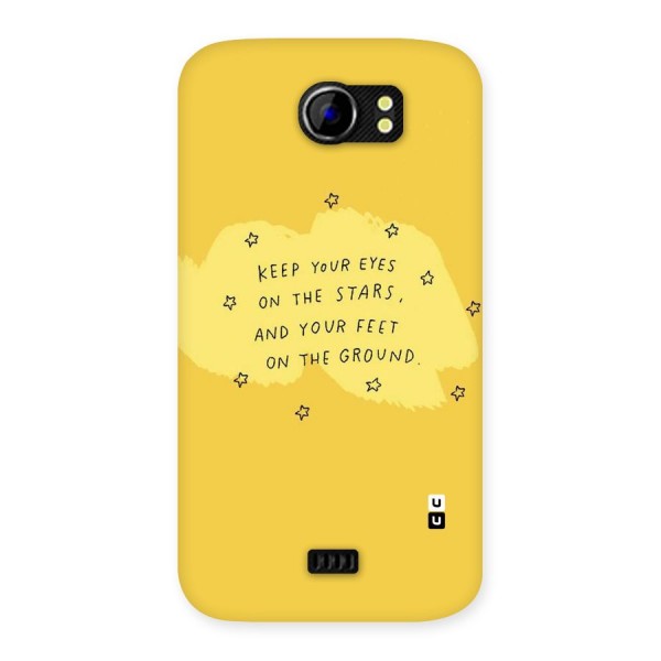 Eyes On Stars Back Case for Micromax Canvas 2 A110