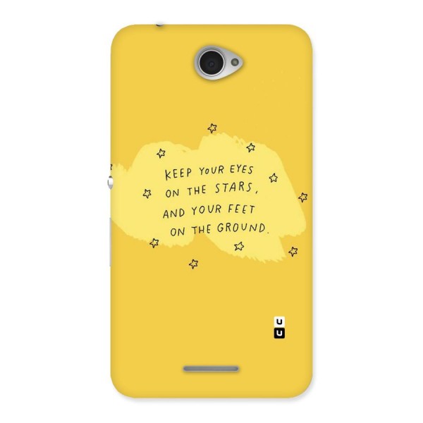 Eyes On Stars Back Case for Sony Xperia E4