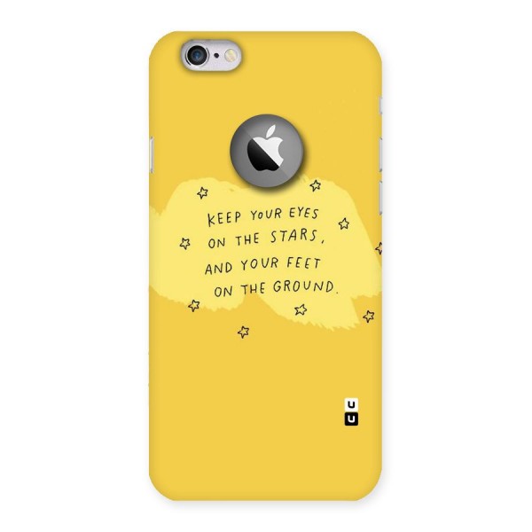 Eyes On Stars Back Case for iPhone 6 Logo Cut