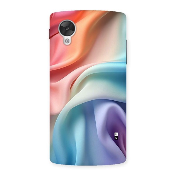 Fabric Pastel Back Case for Google Nexus 5