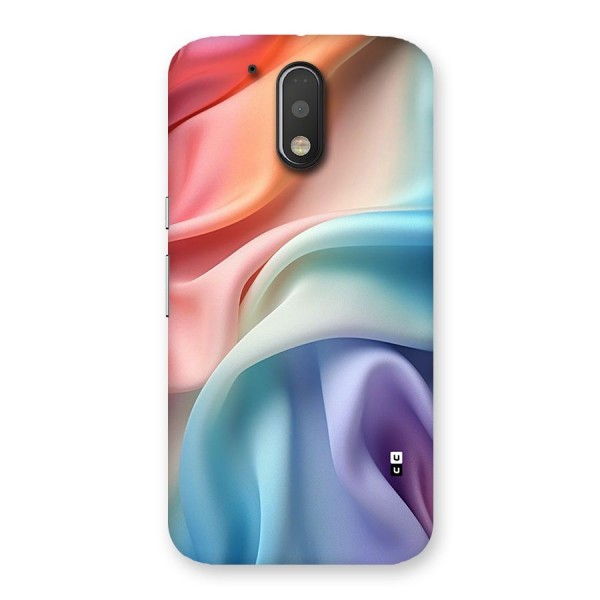 Fabric Pastel Back Case for Moto G4 Plus