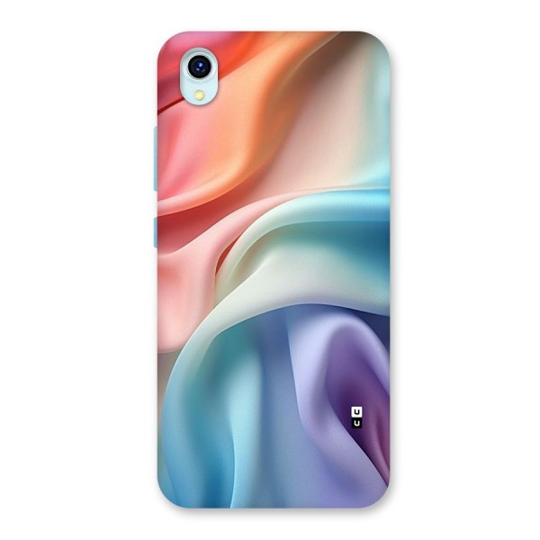Fabric Pastel Back Case for Vivo Y1s