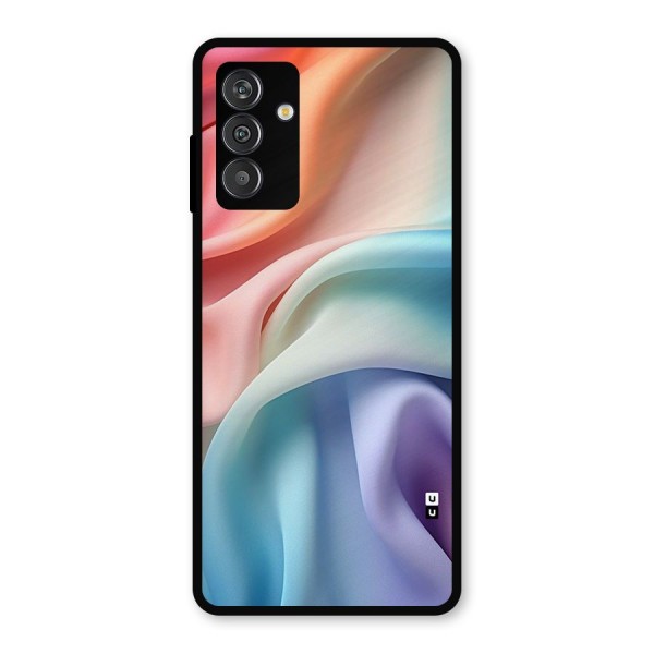 Fabric Pastel Metal Back Case for Galaxy M14 5G