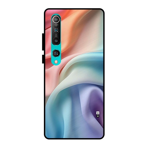 Fabric Pastel Metal Back Case for Mi 10