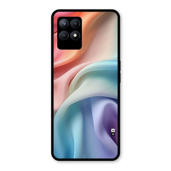 Fabric Pastel Metal Back Case for Realme Narzo 50