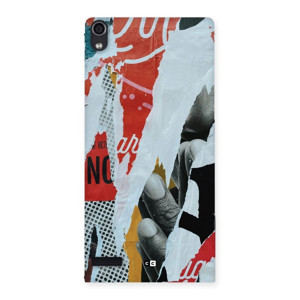 Fabulous Paper Cutout Back Case for Ascend P6