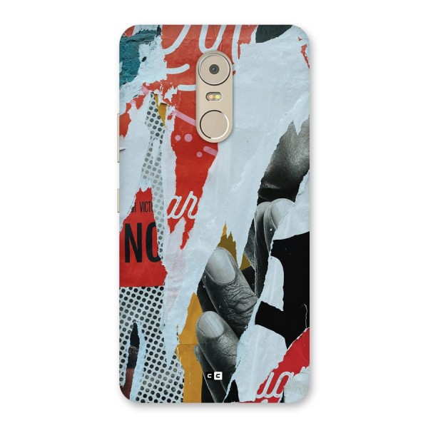 Fabulous Paper Cutout Back Case for Lenovo K6 Note