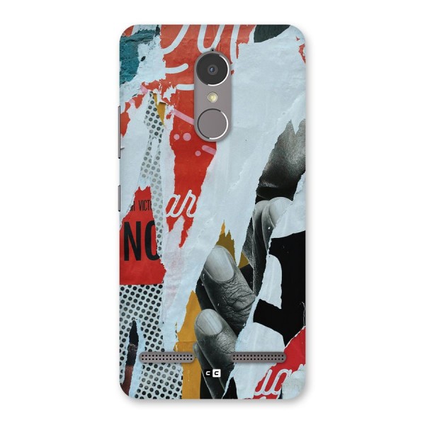 Fabulous Paper Cutout Back Case for Lenovo K6 Power