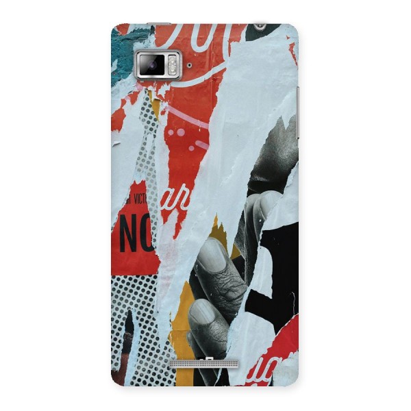 Fabulous Paper Cutout Back Case for Lenovo Vibe Z K910