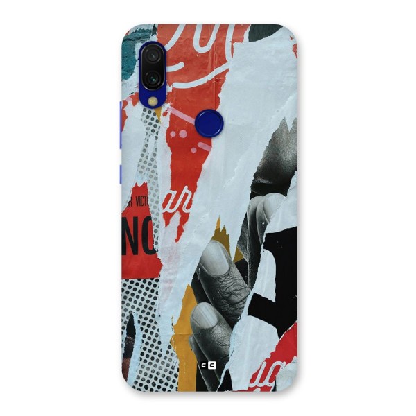 Fabulous Paper Cutout Back Case for Redmi 7