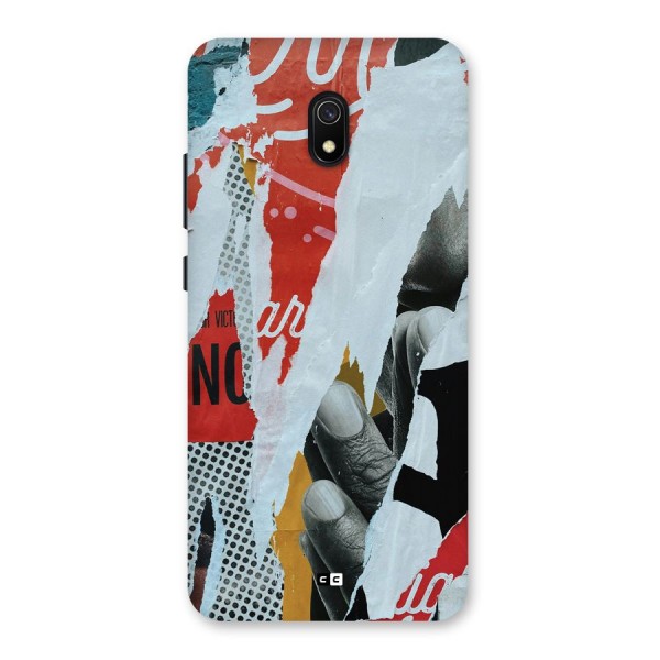 Fabulous Paper Cutout Back Case for Redmi 8A